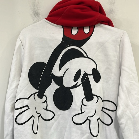 United Colors of Benetton X Disney Mickey Mouse Cotton Fleece Hoodie size S - Picture 10 of 13